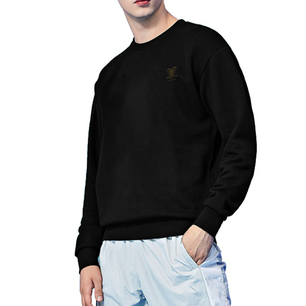 Sova Syndicate Cotton Pullover Sweatshirt
